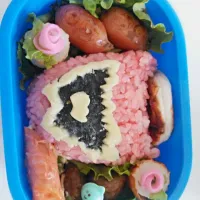 Snapdishの料理写真:幼稚園年少の息子のお弁当|Kanaさん