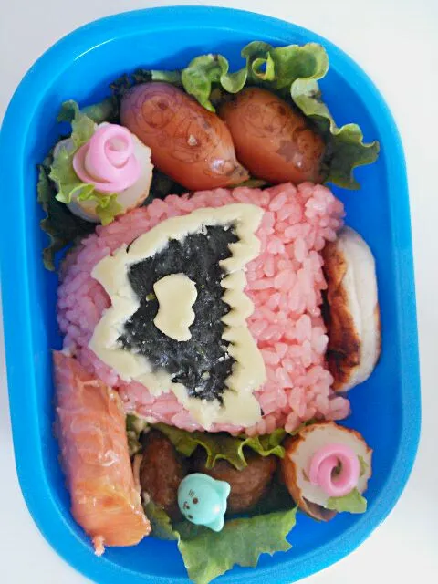 Snapdishの料理写真:幼稚園年少の息子のお弁当|Kanaさん