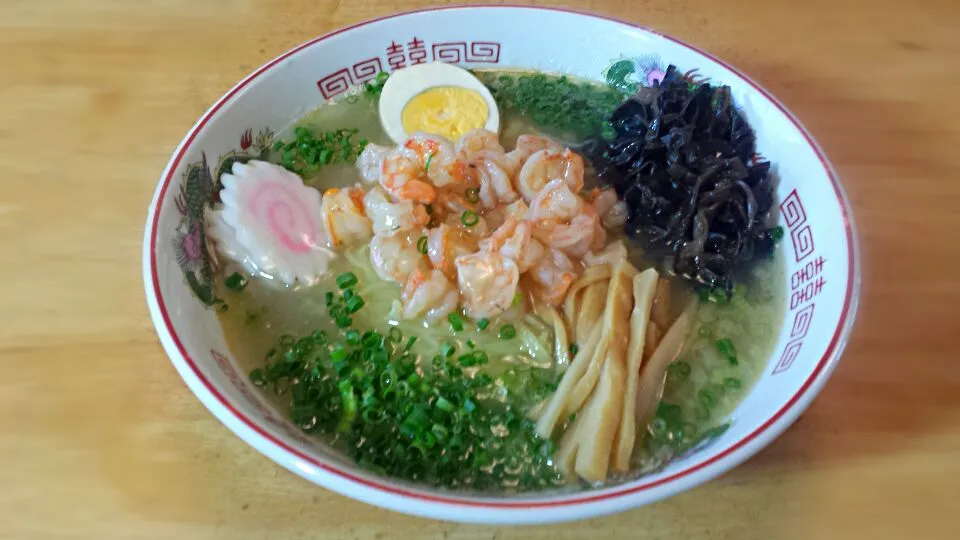 あんかけ海老ラーメン！(冷凍えび)|中村繁之さん