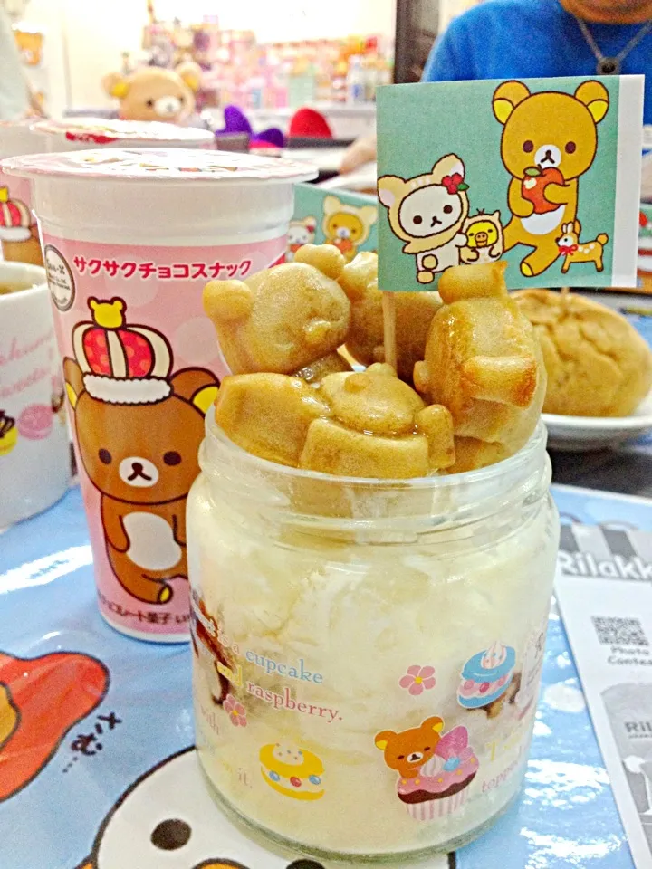 Rilakkuma dessert|prissyさん