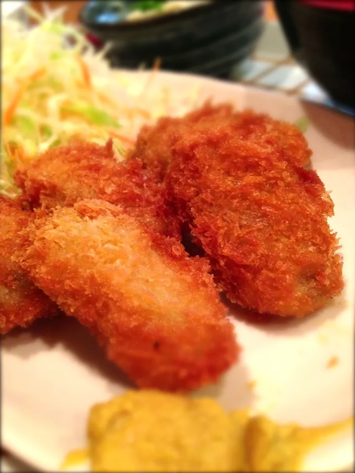 カキフライ定食|寺尾真次さん