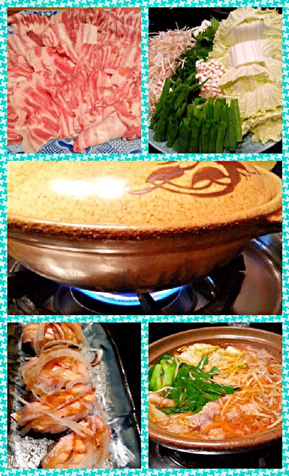 キムチ鍋/kimchi soup in a pot (yesterday's dinner with Yokatokoro's restaurant family (*^^*)|Miki Jorierose Obispoさん