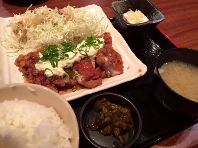 【日替ランチ】チキン南蛮定食を頂きました。|momongatomoさん