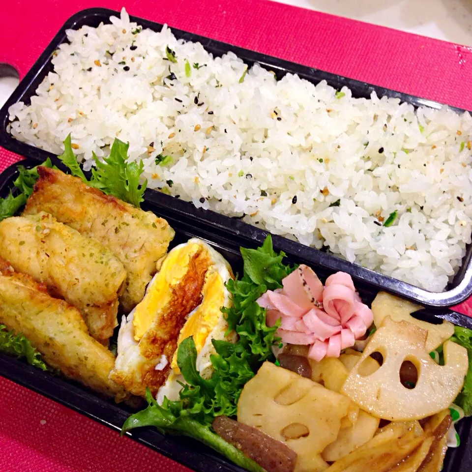 Snapdishの料理写真:💛11月25日息子弁当💛|こころさん