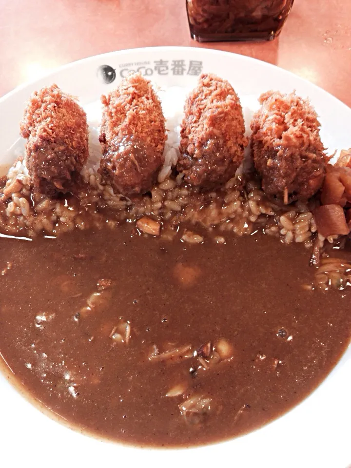 牡蠣フライ たっぷらり あさりカレー|annexさん