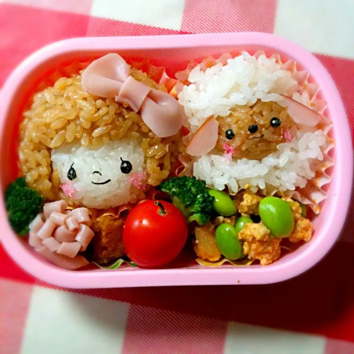 メリーちゃんとヒツジ弁当|hanakoさん