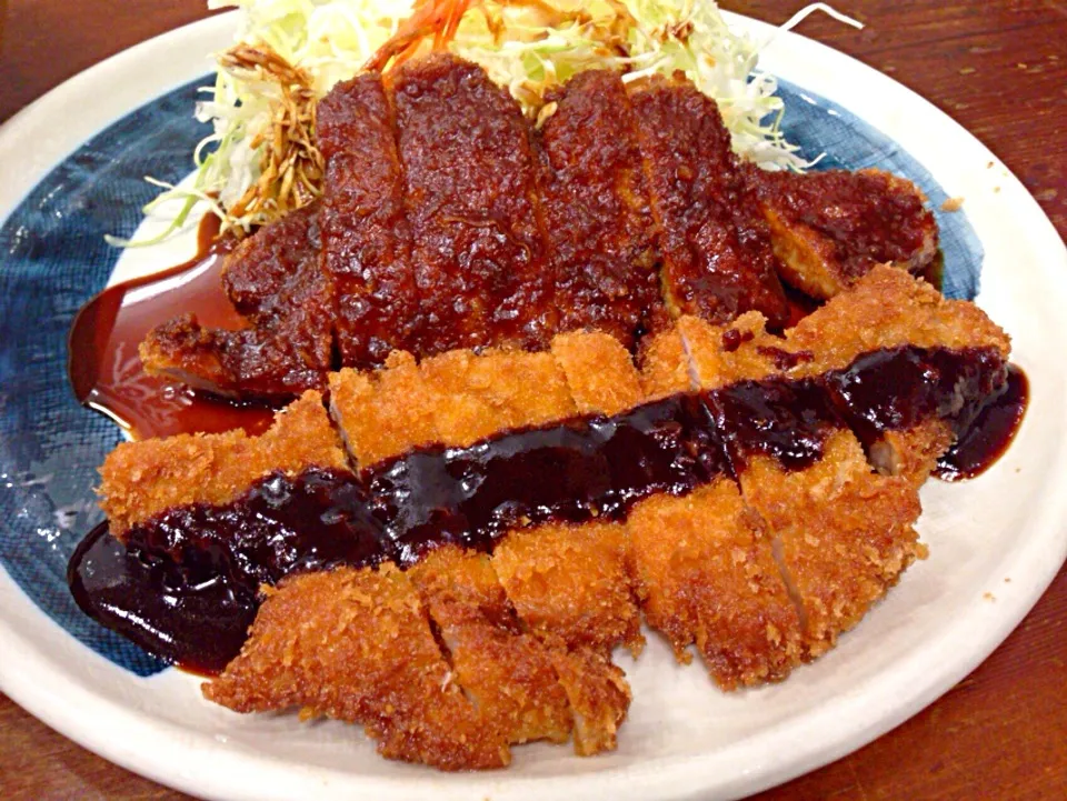 わらじとんかつ定食|流線形さん