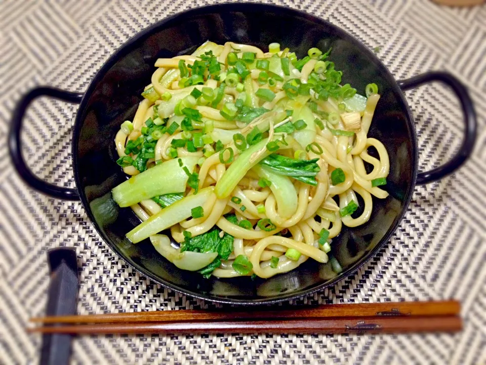 シメの野菜焼きうどん|nao子さん