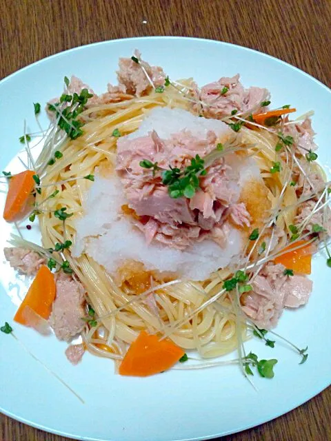 大根おろしとツナのスパゲティ～|mumさん