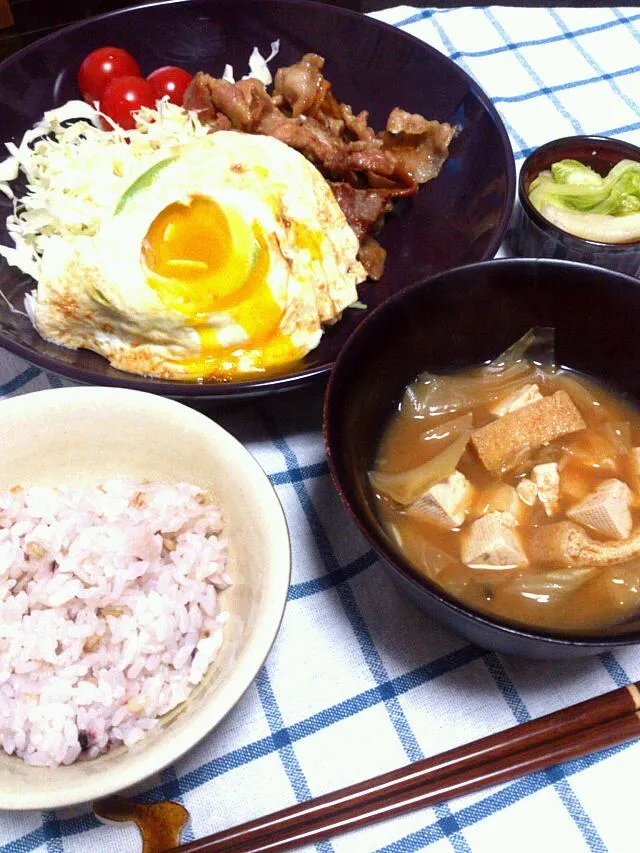 しょうが焼き定食！|shihopさん