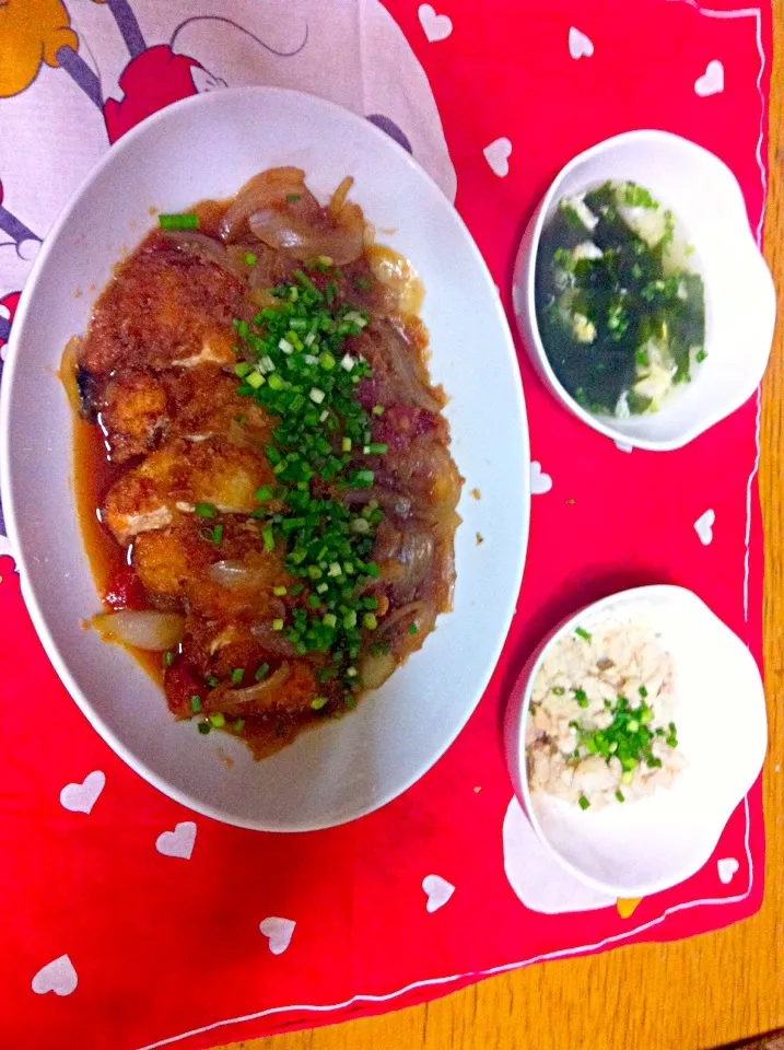 チキンの煮カツ、トマト風味|Ann  Sugiuraさん