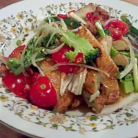 fish meal spicy salad|Sirinnapa Saranwongさん