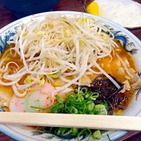 Snapdishの料理写真:ニンニクラーメン|上野康子さん