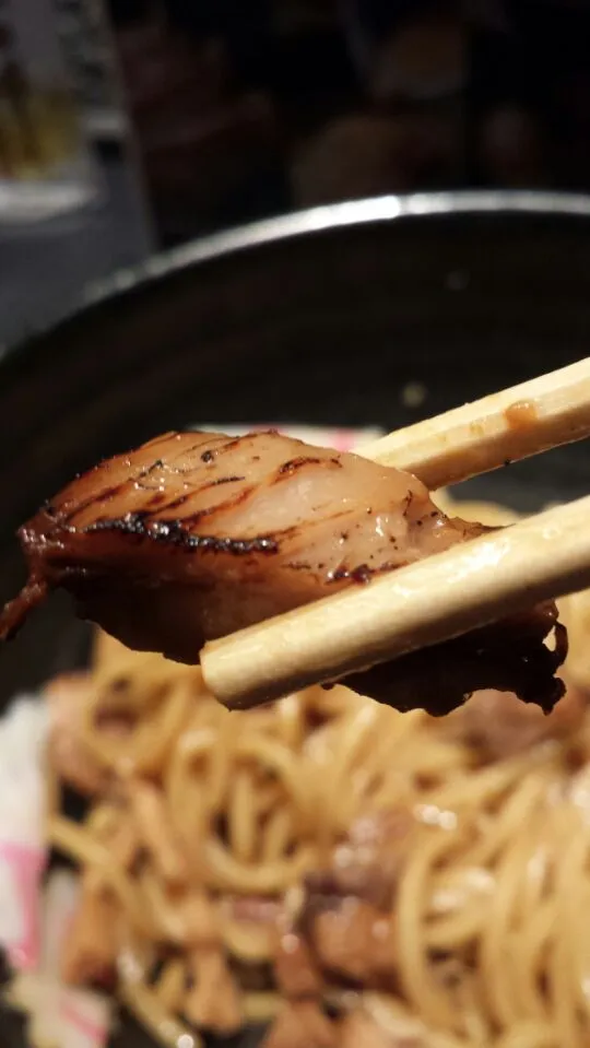 Snapdishの料理写真:【経堂 三ツ矢堂製麺】まぜそば|うめロクさん