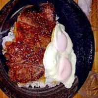 焼き牛玉子飯|楠野孝行さん