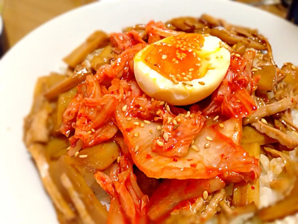 チャーシュー作った次の日は(๑′ᴗ‵๑)チャーシュー丼♡|ゆみみ♡さん