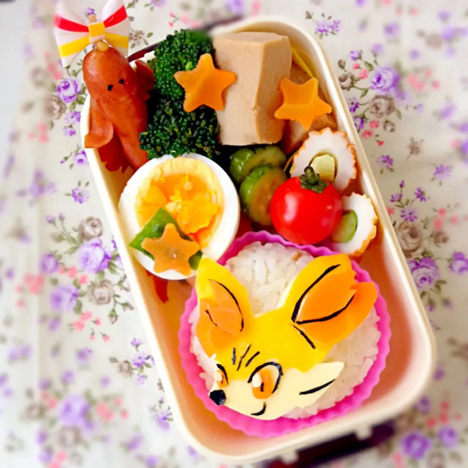 ポケモン フォッコ弁当☆|あけみさん