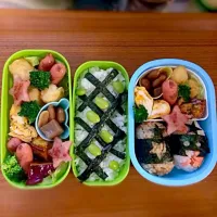 兄弟5歳3歳のお弁当☆それぞれの好みに合わせて作りましたぁ！|archiさん