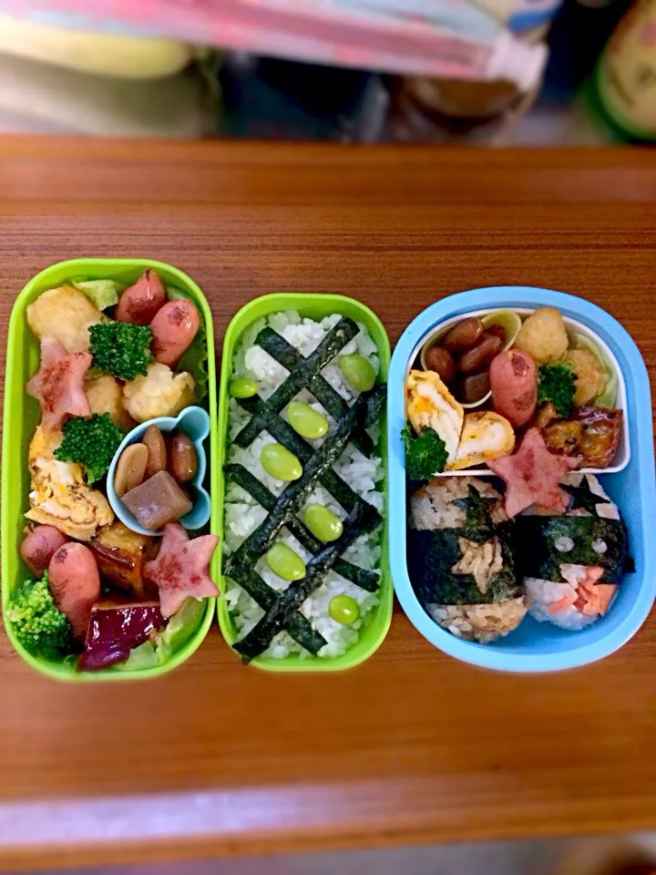 兄弟5歳3歳のお弁当☆それぞれの好みに合わせて作りましたぁ！|archiさん