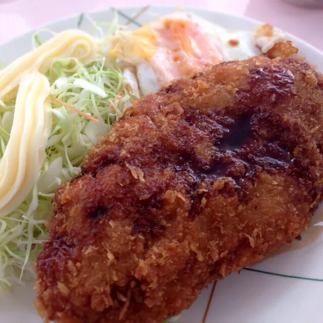 メンチカツ at 社員食堂|さるさん