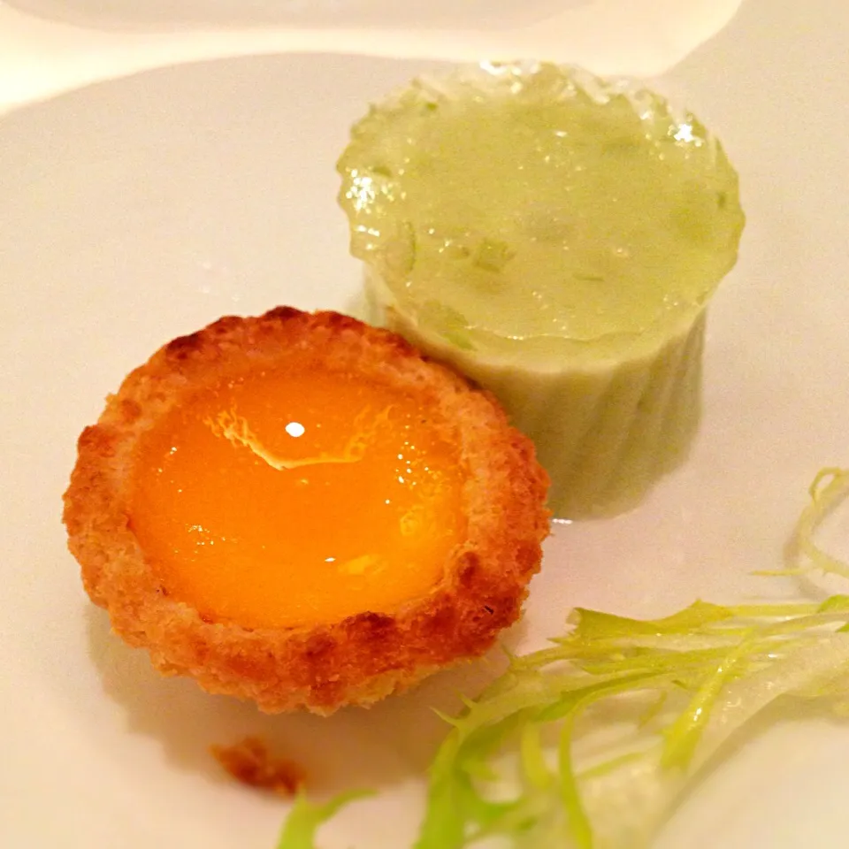 Egg Tart & Green Apple Jelly|nicky tangさん