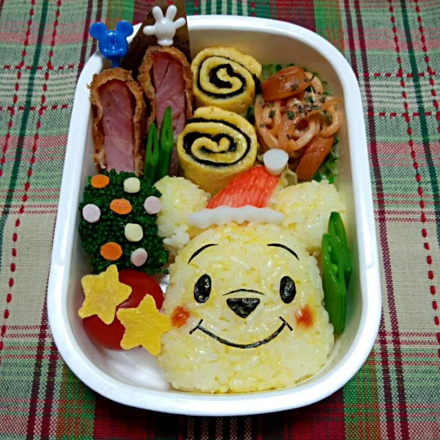 プーさんサンタお弁当♪|Junkoさん