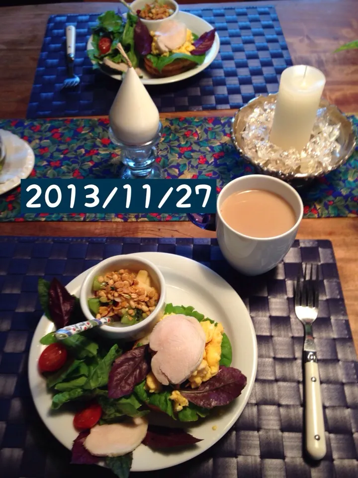 Snapdishの料理写真:朝ごはん  2013・11・27|ローゼルさん