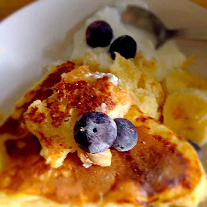 ホットケーキをフレンチトーストに(^-^)/☆|Ayakoさん