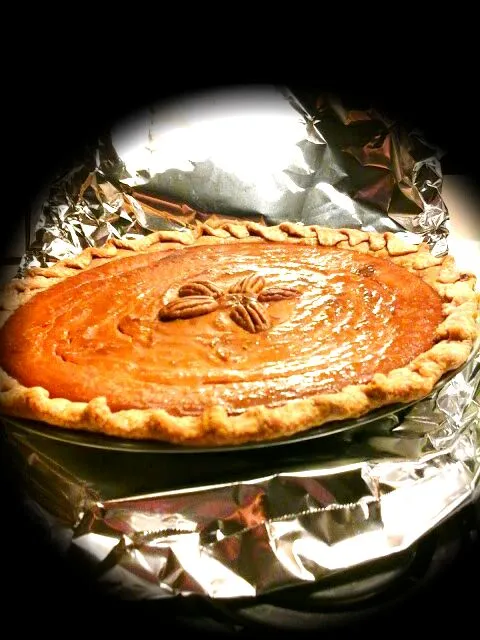 Snapdishの料理写真:pumpkin butternut squash pie|umamis seeldom seen chameleonさん