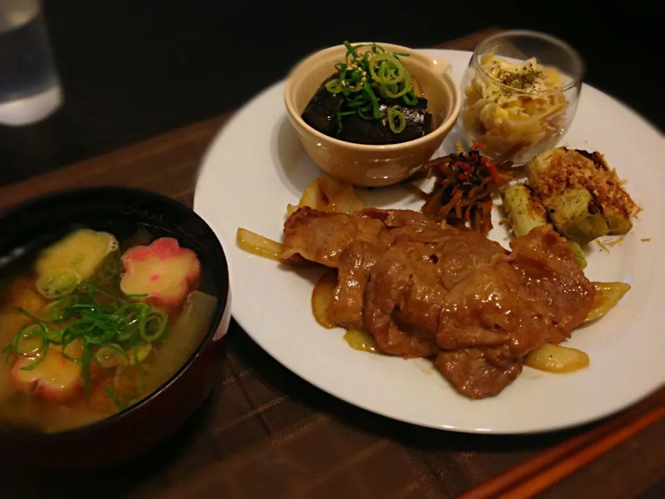 生姜焼き定食♡|よさく♡さん