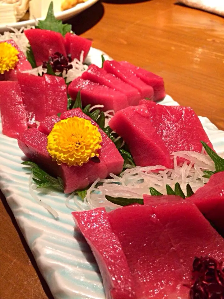 Snapdishの料理写真:本マグロ刺身|Ayaさん