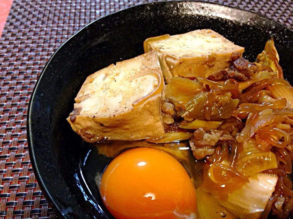 晩ご飯の残り物で夜食♡|よ～さん