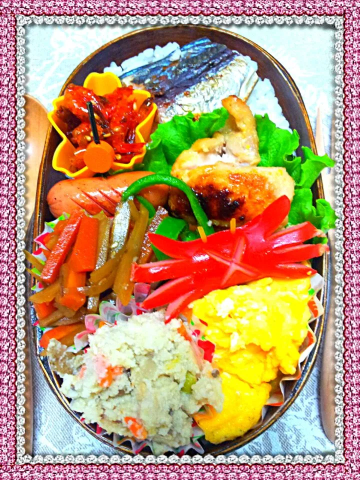 西京漬けチキン焼き弁当♪|TOMOさん