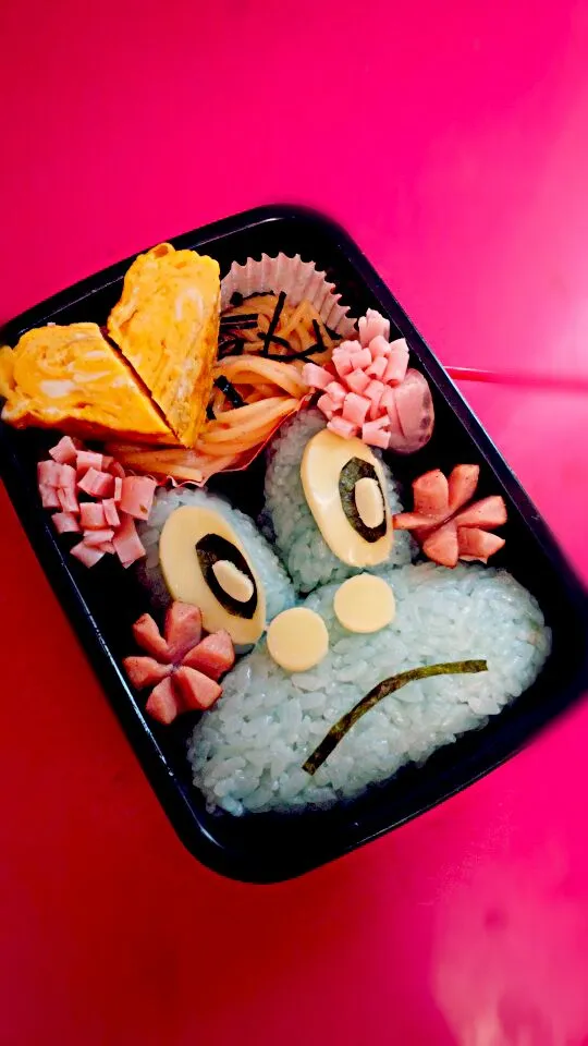 Snapdishの料理写真:ポケモン☆ケロマツ弁当|Minnie Sayaさん