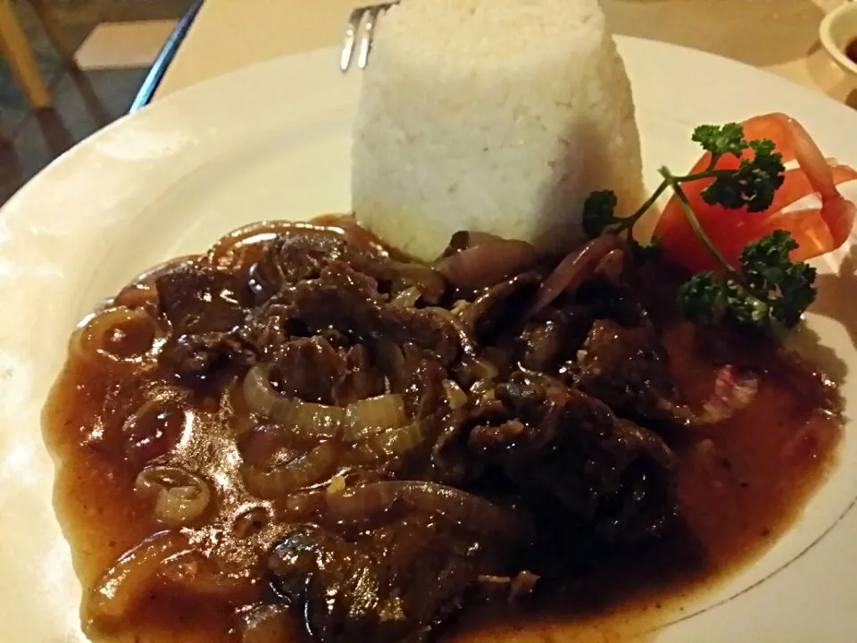 beef steak Pinoy style....|Jamie Allison Centenoさん