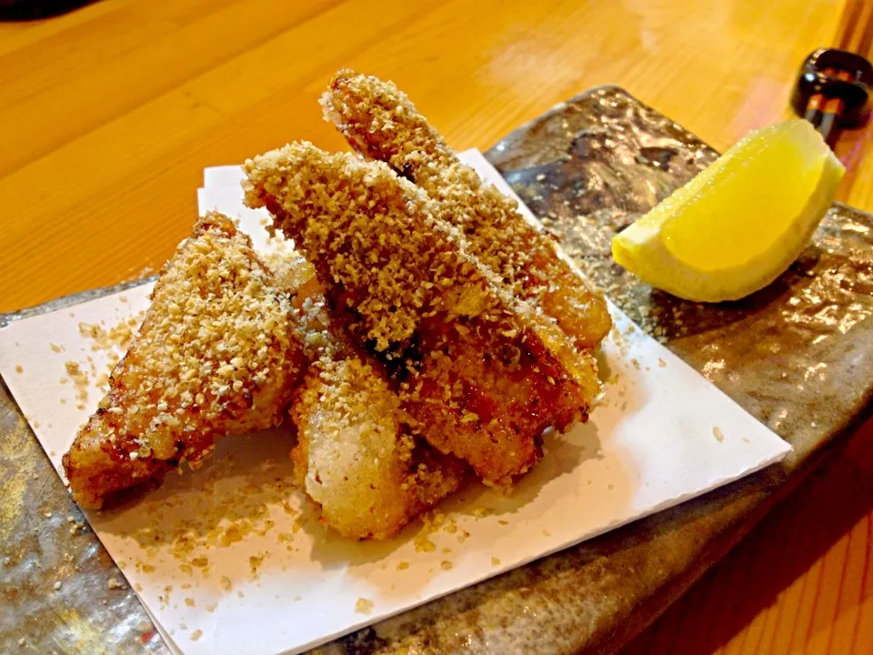 Deep-fried marlin tastes salted rice malt.|do dyuさん