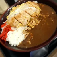 Snapdishの料理写真:カツ丼カレー