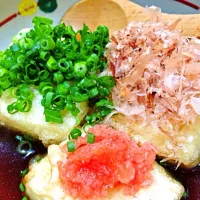 Snapdishの料理写真:揚げ出し豆腐。|Yasuko Iwaiさん