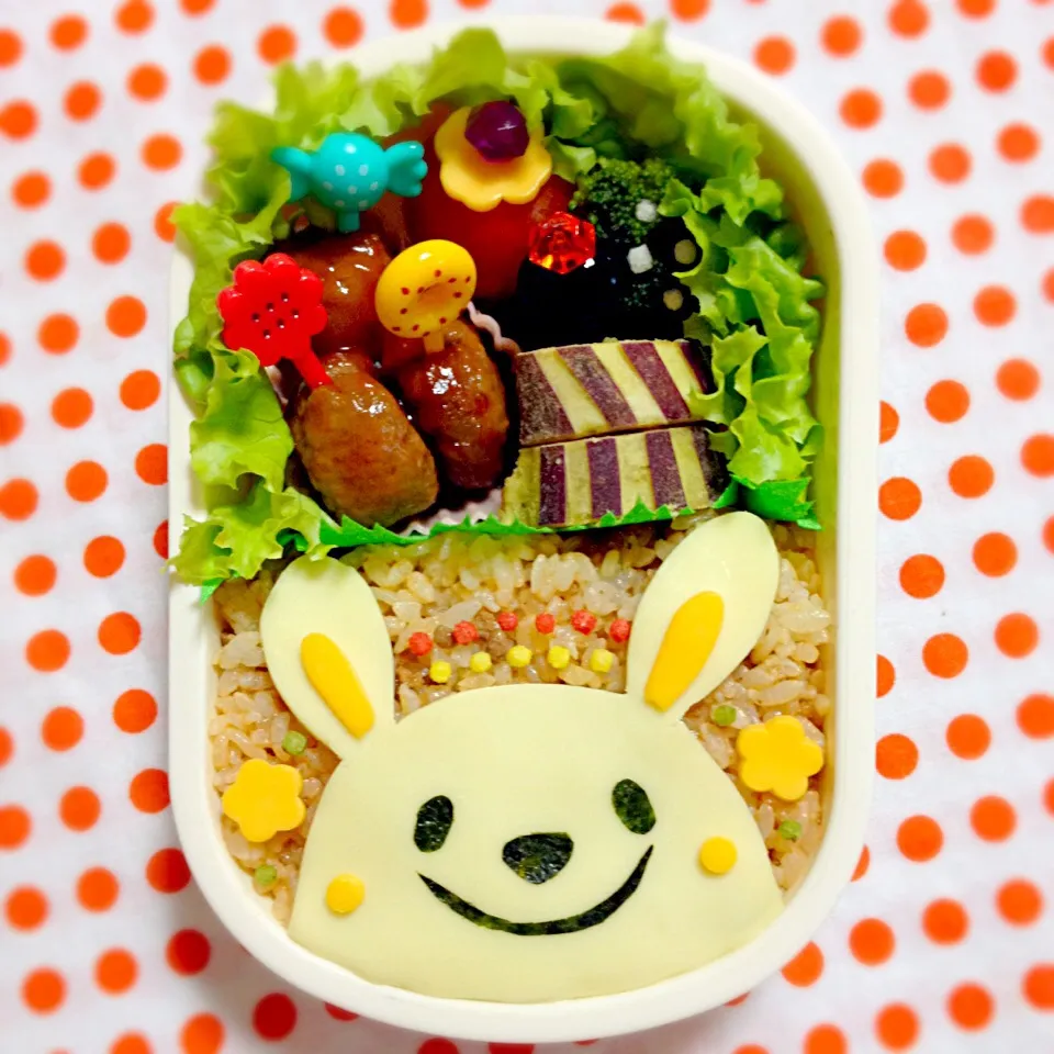 デカうさぎ弁当❤︎|chihoさん