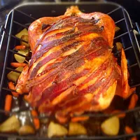 bacon-wrapped turkey|lana pさん