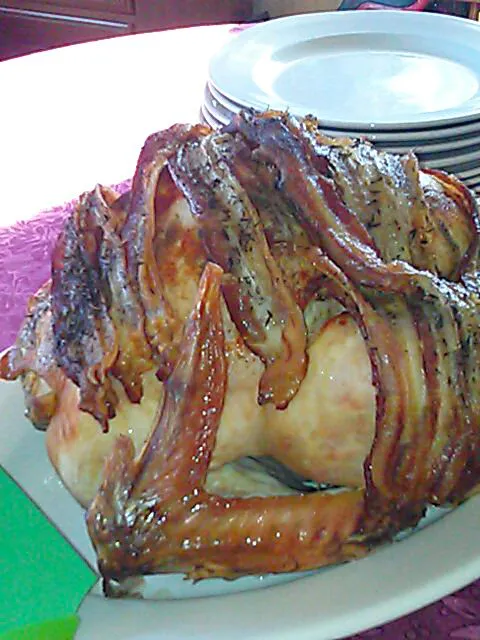 Bacon wrapped citrus turkey|Polly Gelfusoさん