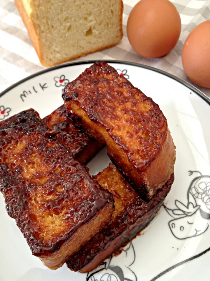 Caramelised French toast|12Dragonさん