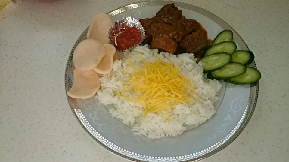 nasi rendang.. indonesia restoran dapur anna toride|Anna Tashiro Lenaさん