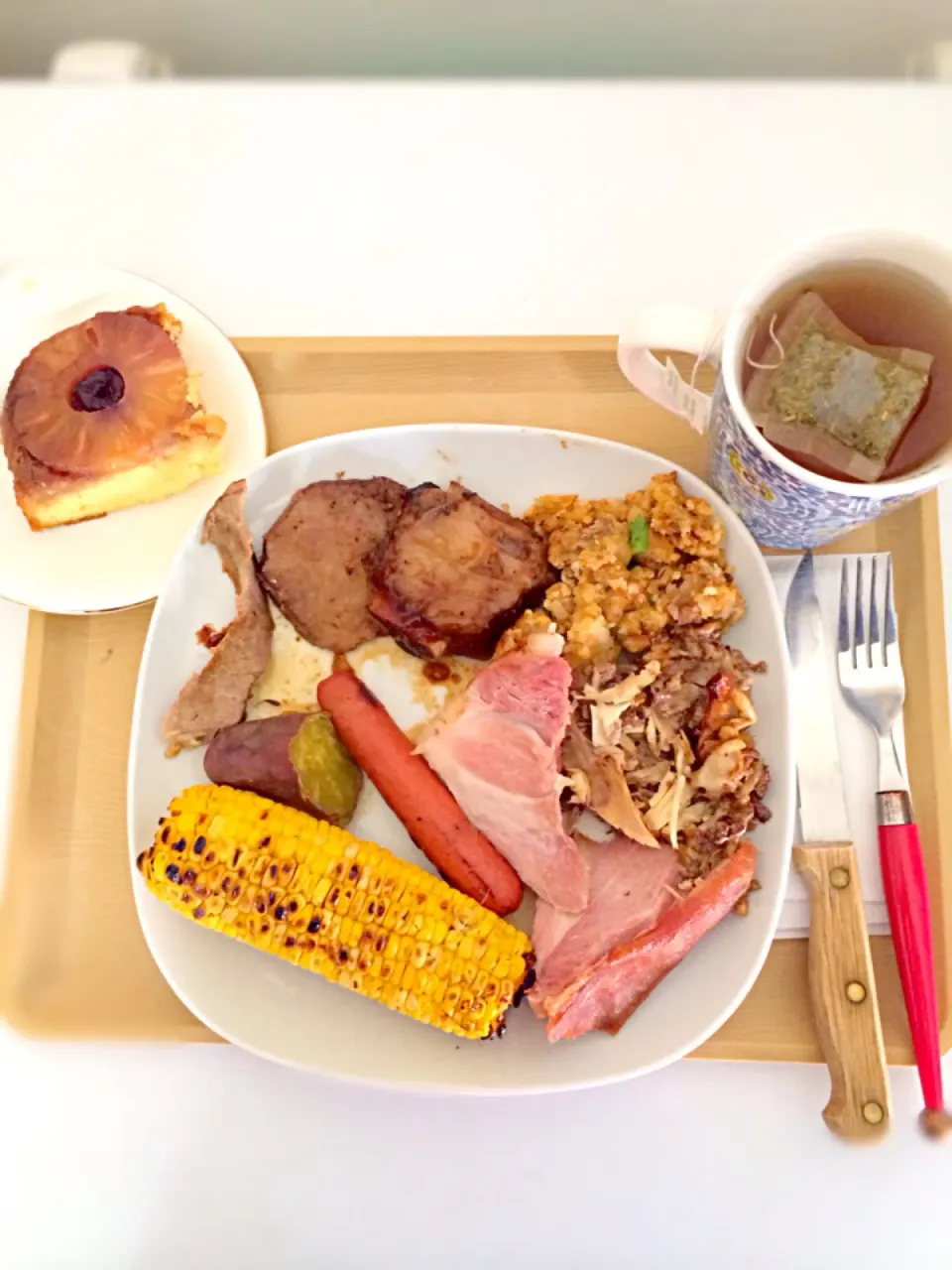 今日のボブさんランチ。サンクスギビング！|鮎さん