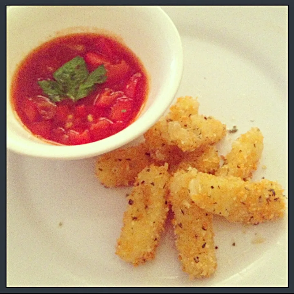 Mozzarella Sticks #mozzarella #cheese|mega niken ratriekaさん