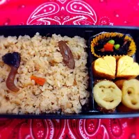 Snapdishの料理写真:11.29 炊き込み御飯弁当|ayaka omoriさん