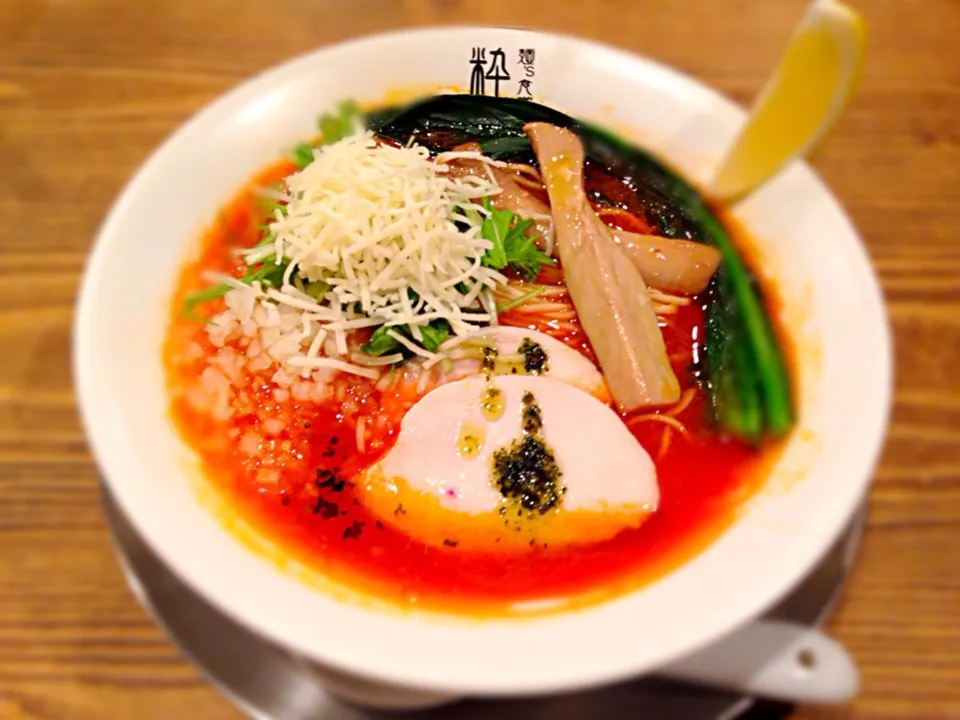 トマトらぁ〜麺(ポモドロ風)|麺's食堂粋蓮さん