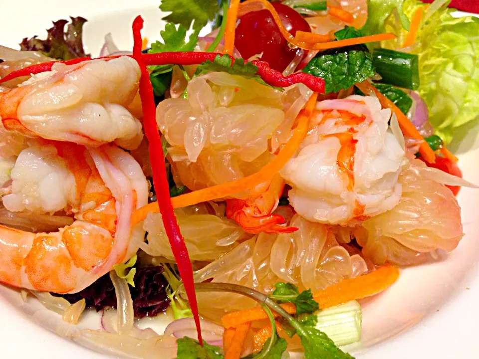 Prawn and Pomelo Salad|sgさん