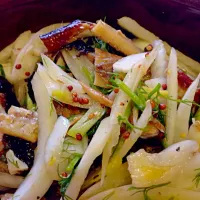 Finocchi, smoked eel salad|naozoさん