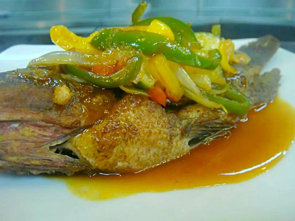 tilapia sweet and sour|GenelynLarenasさん